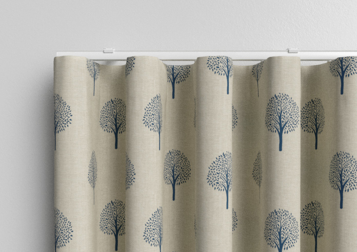 Emily Bond Yew Tree, Navy - Made to Measure Curtains - Image 13